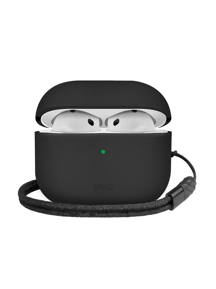 Чехол для AirPods 4 UNIQ Lyden Black, картинка 1