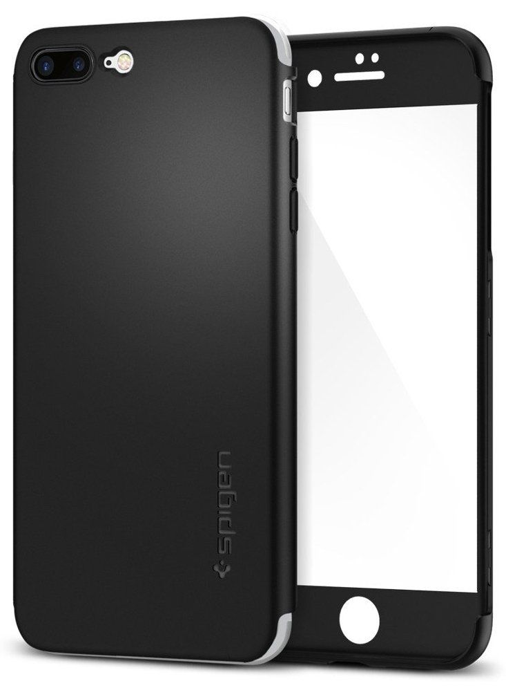 Чехол SGP iPhone 7 Plus Air Fit 360 Black, картинка 2