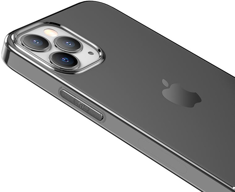 Чехол силиконовый HOCO iPhone 12 / iPhone 12 Pro Creative TPU - Gray, картинка 3
