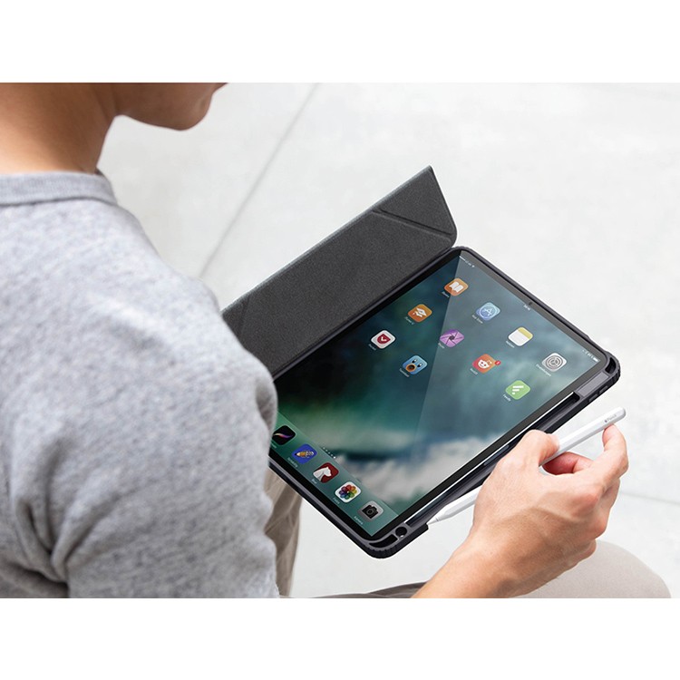 Чехол UNIQ Moven Shock Armor для iPad Pro 11 / Air 4 (2018-2022), синий, картинка 7