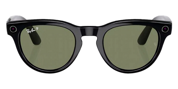 Умные очки RayBan Headliner RW4009 (Gen 2) Shiny Black, Clear G15 Green