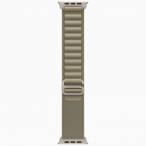 Apple Watch Ultra 2 ремешок Alpine Оливкового цвета, L (Б/У) KMW12K60NK, картинка 3