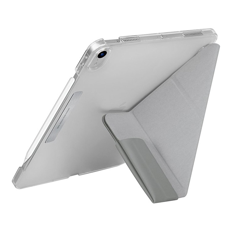 Чехол UNIQ Camden Secure Magnetic Closure для iPad 10.2 (2021), серый, картинка 2