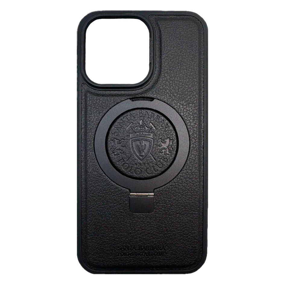 Чехол для iPhone 15 Pro Max Santa Barbara Primo Black, картинка 1