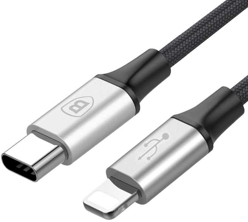 Кабель BASEUS Tough Series Lightning Cable 2.0A 1.0m - Black
