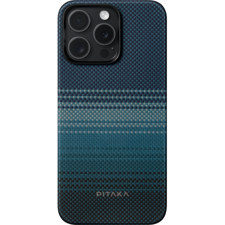Чехол PITAKKA MagEZ Case 5 для iPhone 15 Pro Max, кевлар, Moonrise, картинка 1