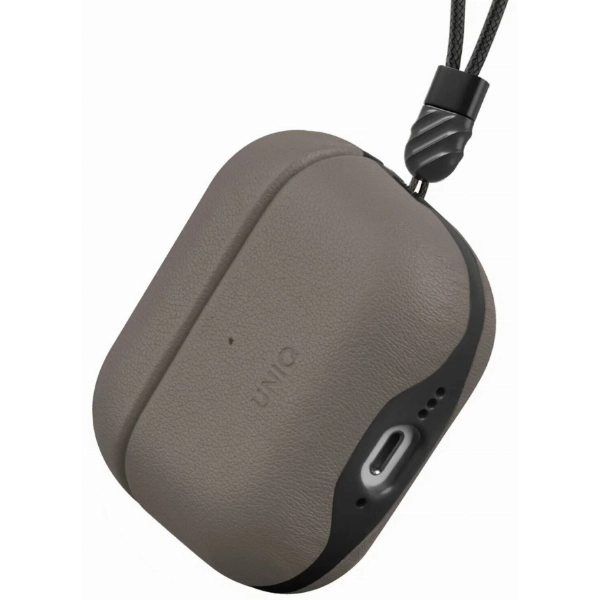 Чехол для AirPods 4 UNIQ Lyden Flint Grey, картинка 2