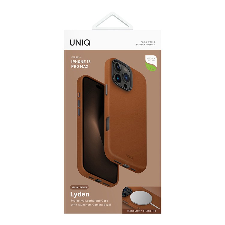 Чехол для iPhone 16 Pro Max UNIQ Lyden Caramel, картинка 7