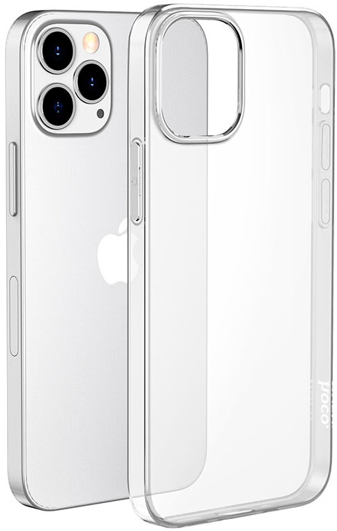 Чехол силиконовый HOCO iPhone 12 Pro MAX Creative TPU - Clear, слайд 1