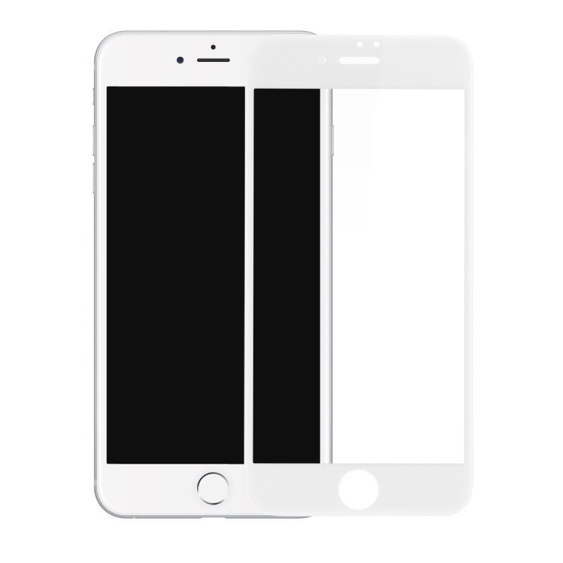 Защитное стекло iPhone 6/6S 3D White MOS-LCD