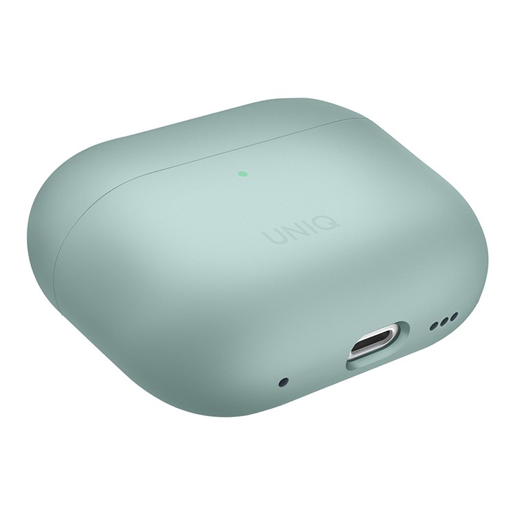 Чехол для AirPods Pro 2 UNIQ Lino Green, картинка 2
