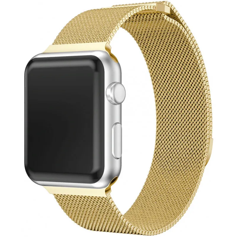 Ремешок для Apple Watch 38/40/41mm Миланская петля, золото