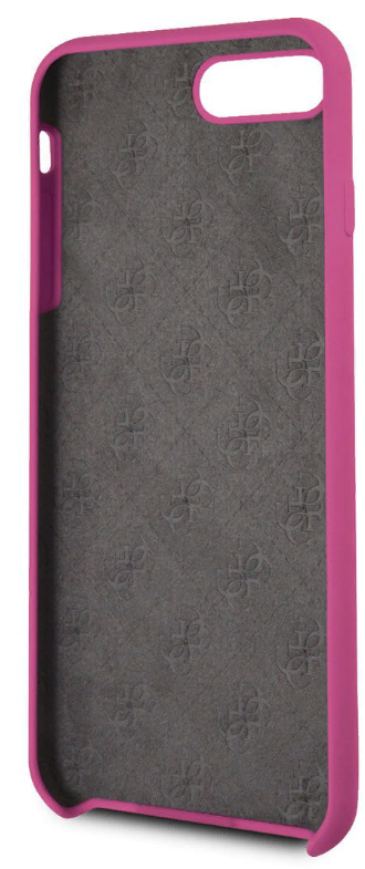 Чехол GUESS iPhone 7/8 Plus Silicone Collection Hard Pink, слайд 5