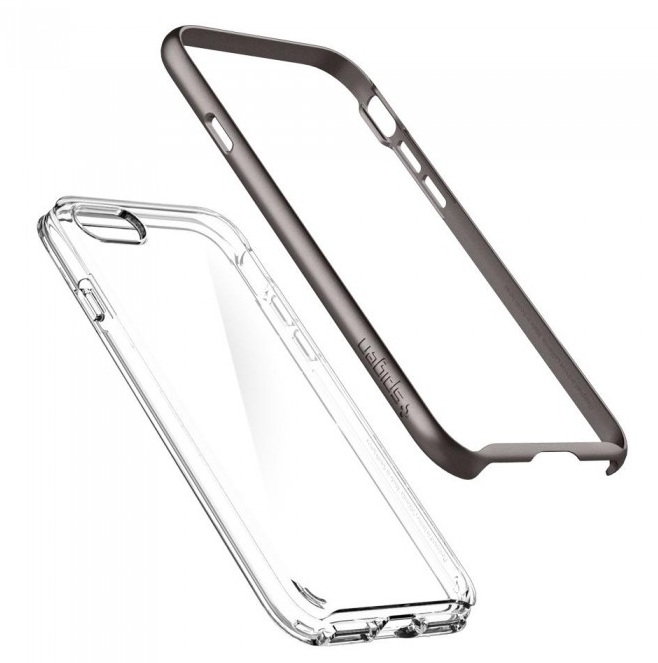 Чехол SGP iPhone 7/8 Neo Hybrid Crystal 2 Gunmetal, слайд 3