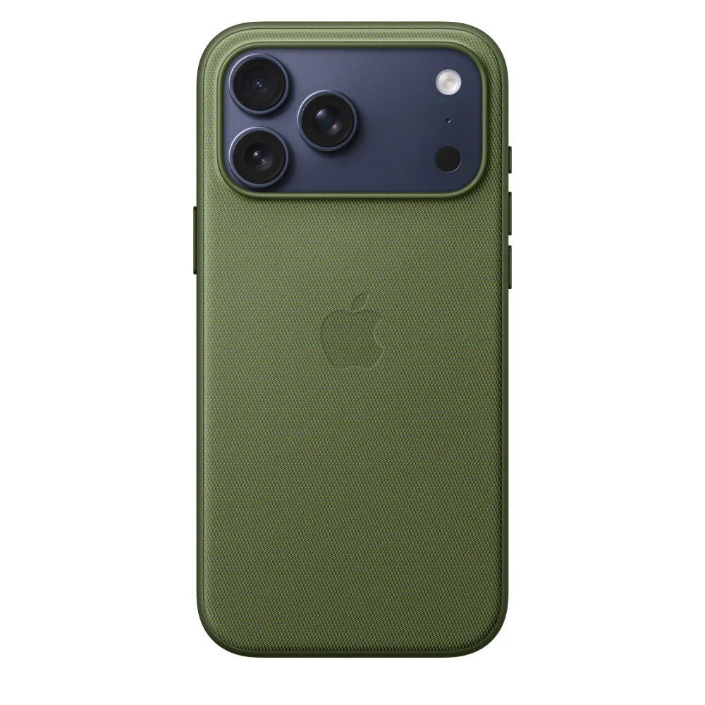 Чехол для iPhone 17 Pro Max MagSafe TechWoven Case Green Copy, картинка 3