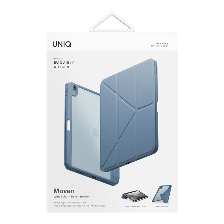 Чехол для iPad Air 11 (2024/2025) Moven Stone Blue, картинка 4
