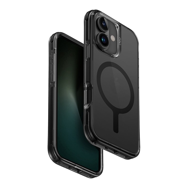 Чехол для iPhone 16 UNIQ Combat Magnets Black, картинка 3