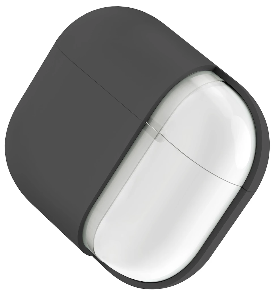 Чехол для AirPods 4 UNIQ Lino Grey, картинка 4