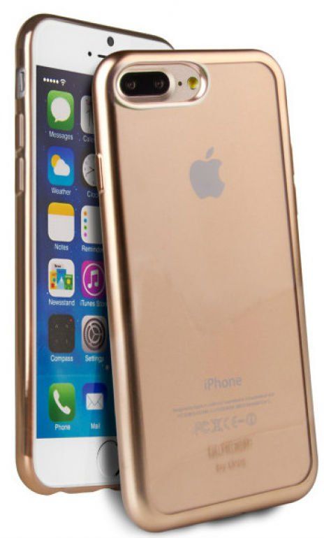 Чехол Uniq iPhone 7 Plus Glacier - Gold, картинка 1