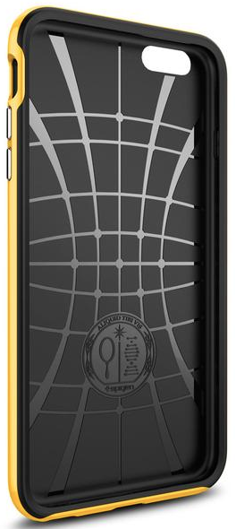 Чехол SGP iPhone 6S Neo Hybrid Carbon - Yellow, картинка 3