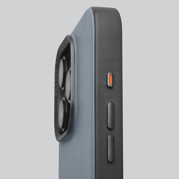Чехол для iPhone 15 Pro Max UNIQ Lyden Washed Blue Black, картинка 3