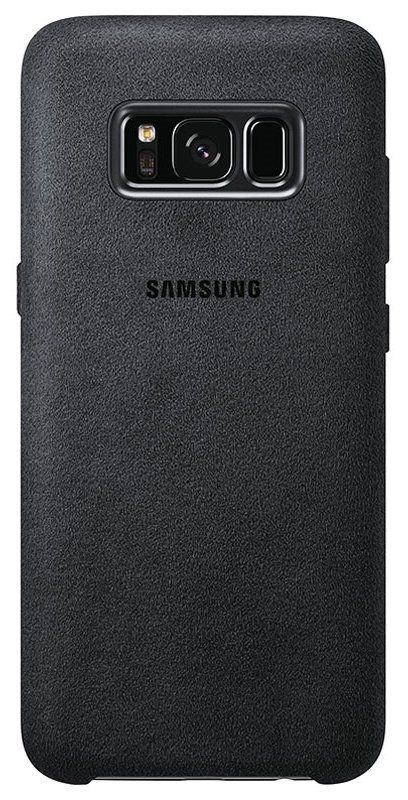 Чехол  Samsung Galaxy S8+ Alcantara Cover - Dark Gray