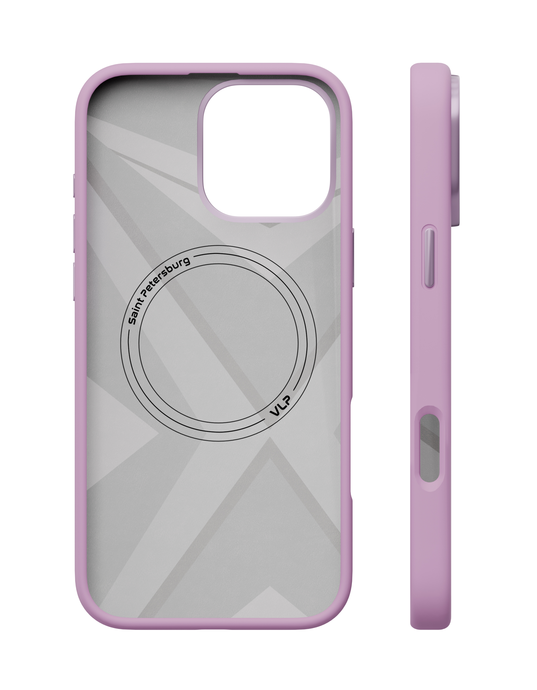 Чехол для iPhone 16 Pro Max VLP Aster Case c MagSafe, лавандовый, картинка 3