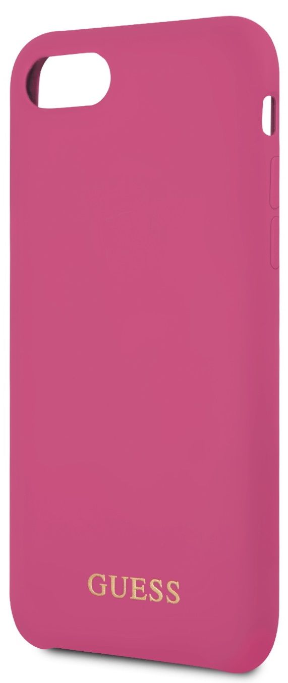 Чехол GUESS iPhone 7/8 Silicone Collection Pink, картинка 3