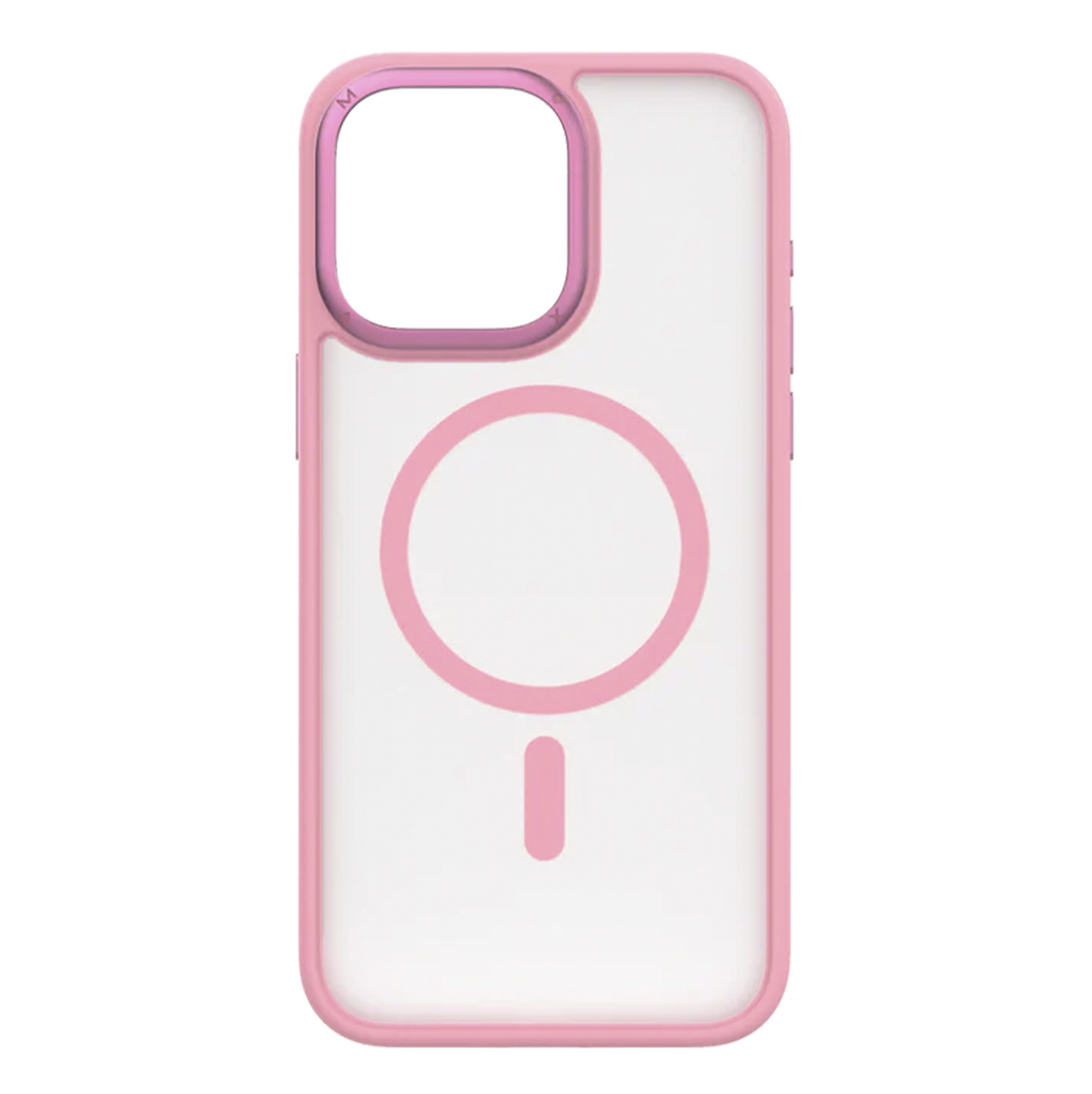 Чехол для iPhone 15 Momax Play Magsafe Pink, картинка 1
