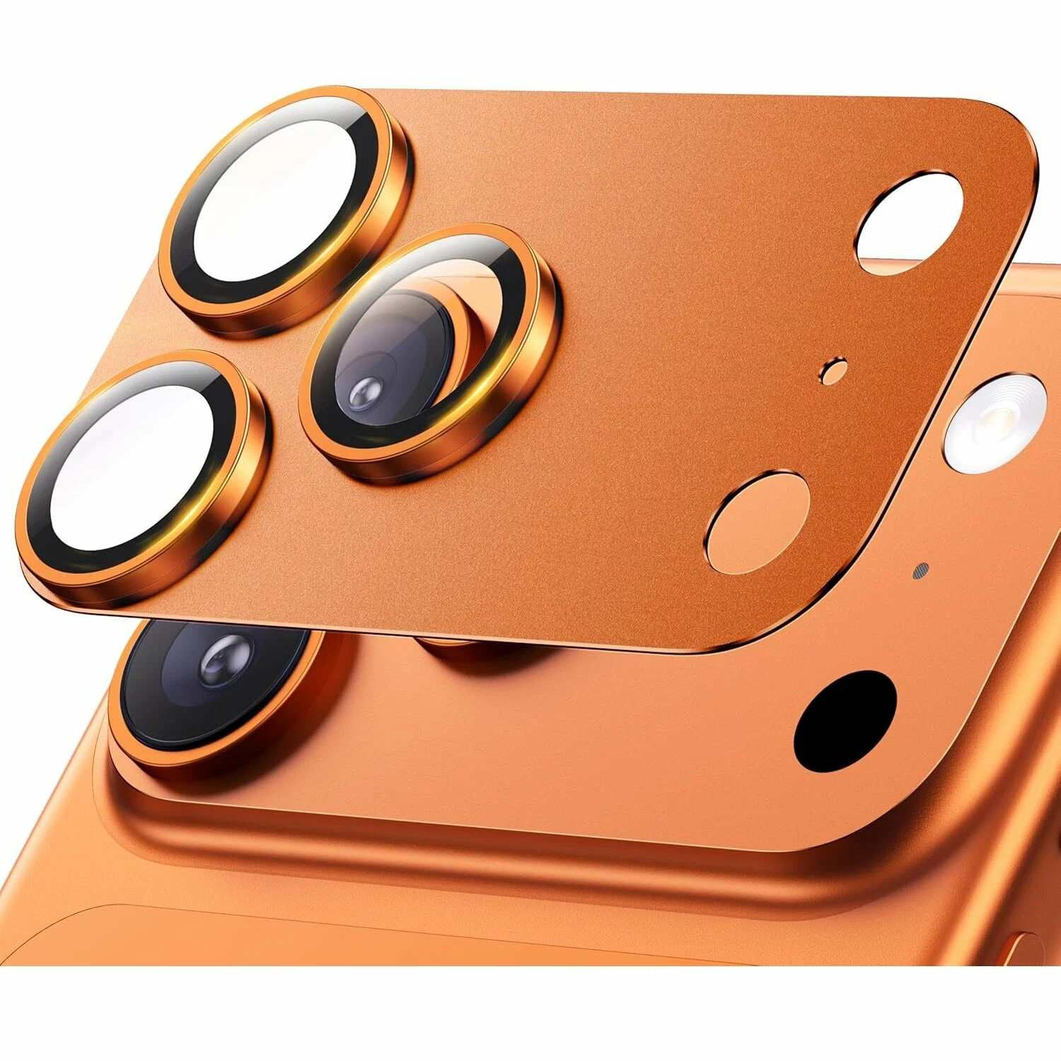 Защитное стекло для камеры iPhone 17 Pro Max SupGlass SG-36, Orange