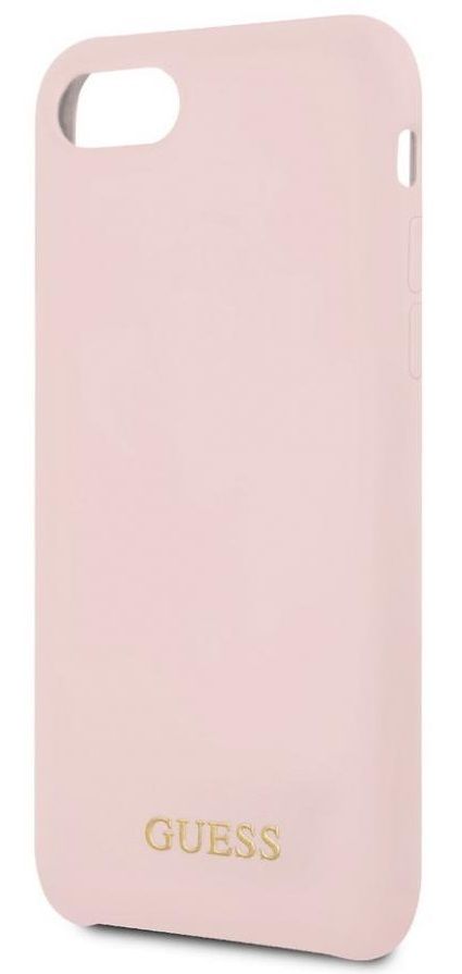 Чехол GUESS iPhone 7/8 Silicone Collection Light Pink, картинка 3