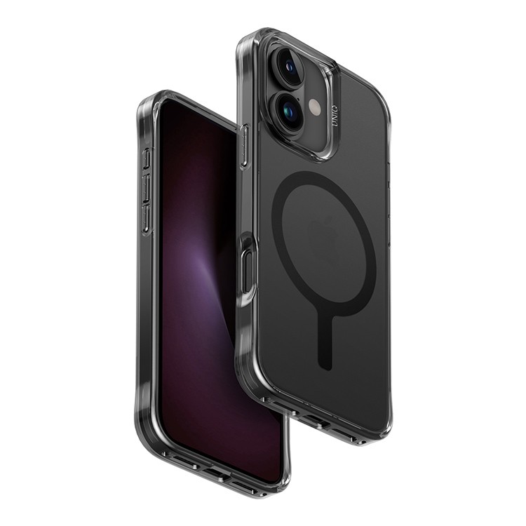 Чехол для iPhone 16 UNIQ LifePro Xtreme Magnets Frost Smoke, картинка 3
