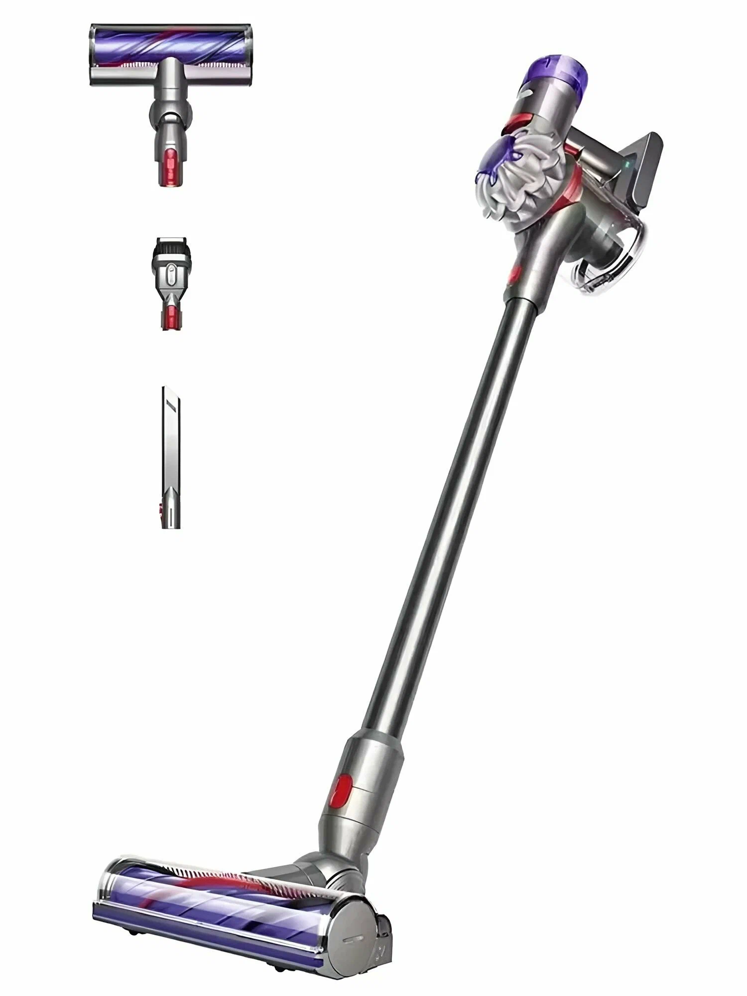 Пылесос Dyson V8 Advanced Silver/Nickel, картинка 1