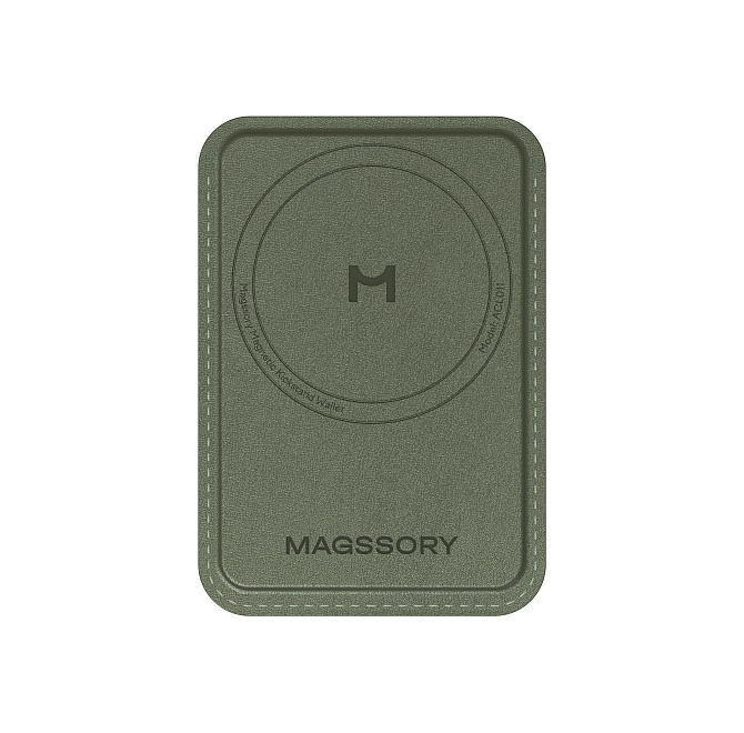 Чехол-бумажник Magssory Duo MagSafe с подставкой, Khaki, картинка 3