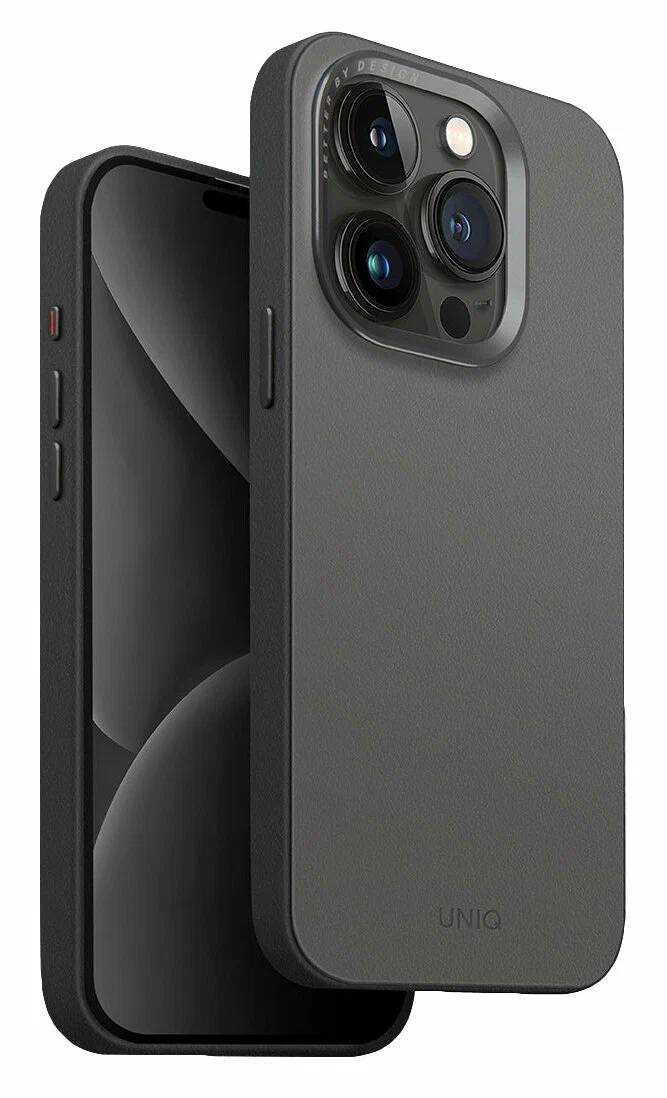 Чехол для iPhone 15 Pro Max UNIQ Lyden Rhino Grey Black