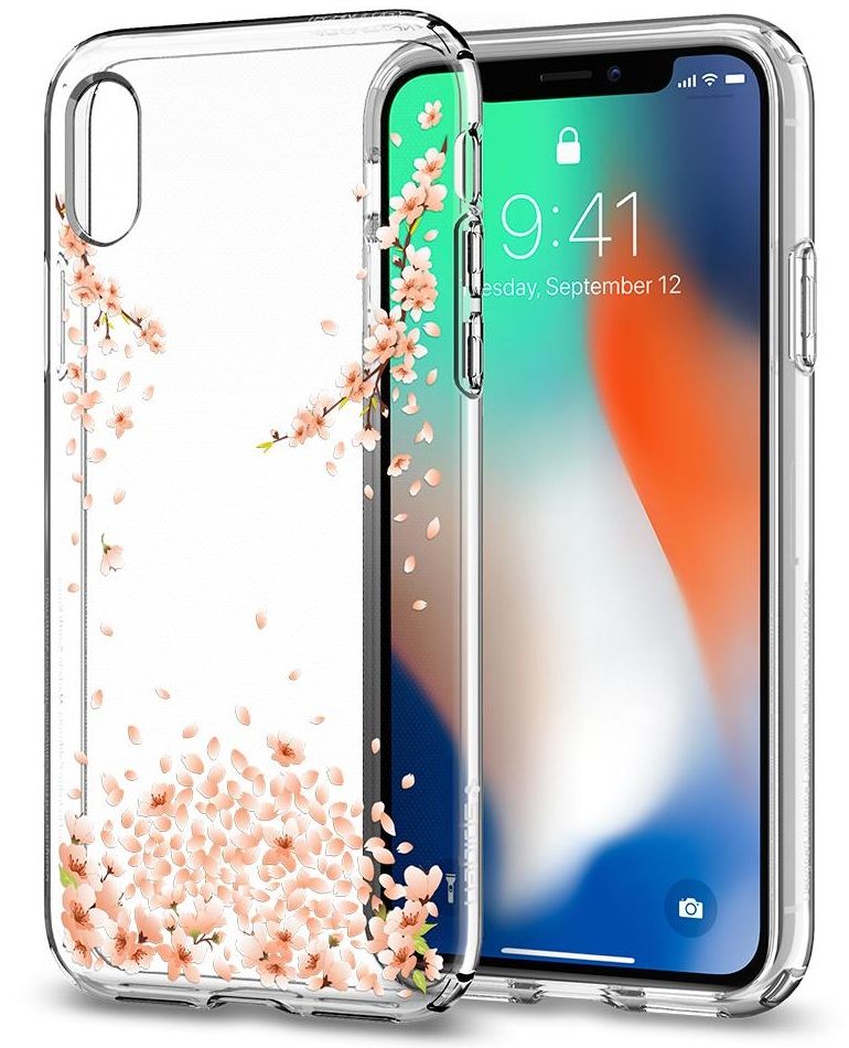 Чехол SGP iPhone X Liquid Crystal Blossom Crystal Clear, слайд 2