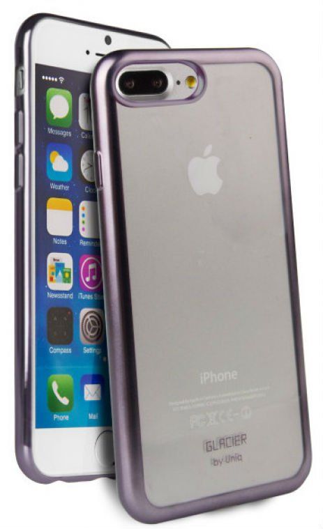 Чехол Uniq iPhone 7 Plus Glacier - Gunmetal, картинка 1