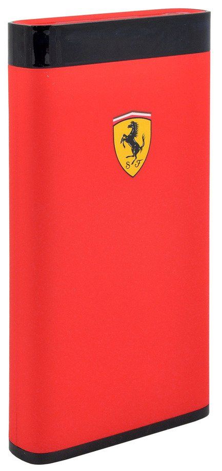 Внешний аккумулятор Ferrari Portable Battery Charger 12000 mAh LED - Red, картинка 2