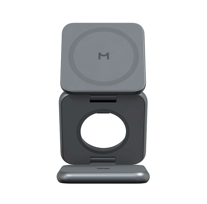 Беспроводное зарядное устройство Magssory 3in1 Fold Pro для Apple, Midnight, картинка 6