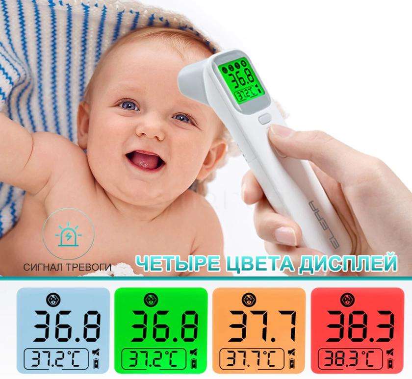 Бесконтактный инфракрасный термометр AOJ Medical Smart AOJ-20A (Белый), картинка 3