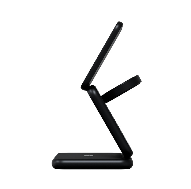 Беспроводное зарядное устройство Magssory 3in1 Fold Pro для Apple, Black, картинка 2