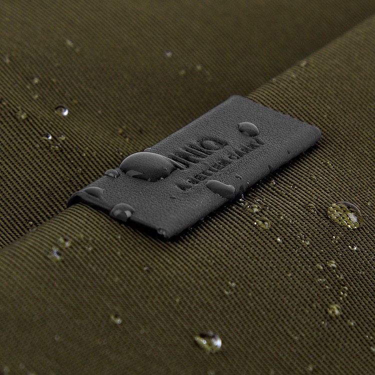 Сумка UNIQ Bergen Nylon Laptop sleeve для MacBook Pro 14, зеленая  , картинка 4