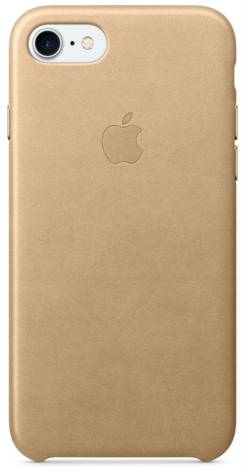 Кожаный чехол Apple iPhone 7/8 Leather Case Tan, картинка 1