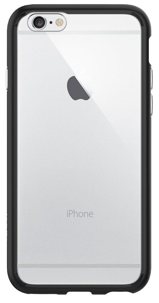 Чехол SGP iPhone 6S Ultra Hybrid (PET) - Black, картинка 2