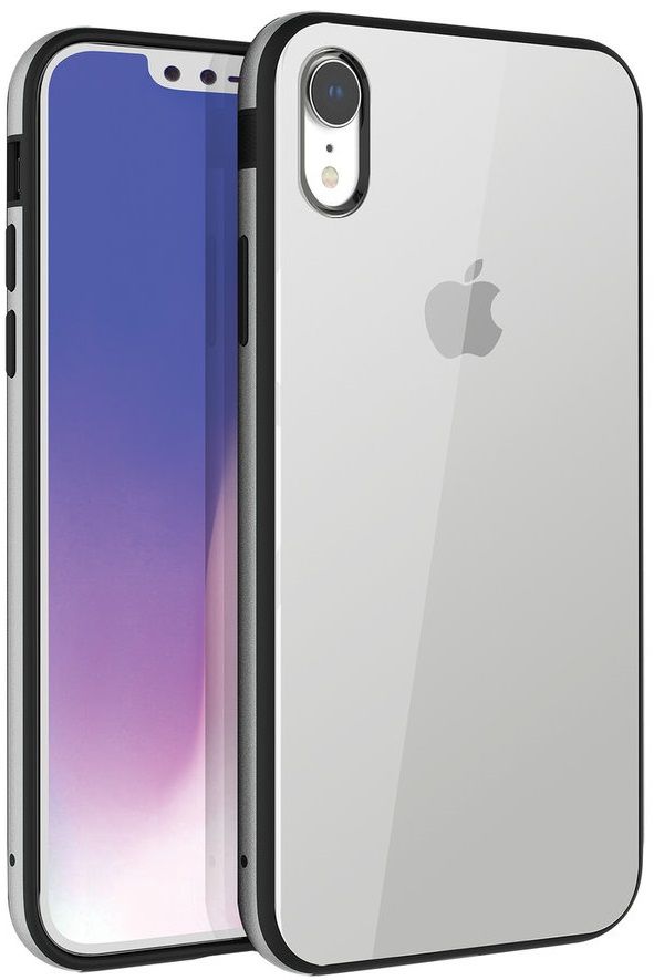 Чехол UNIQ iPhone XR Valencia Clear серебриcтый