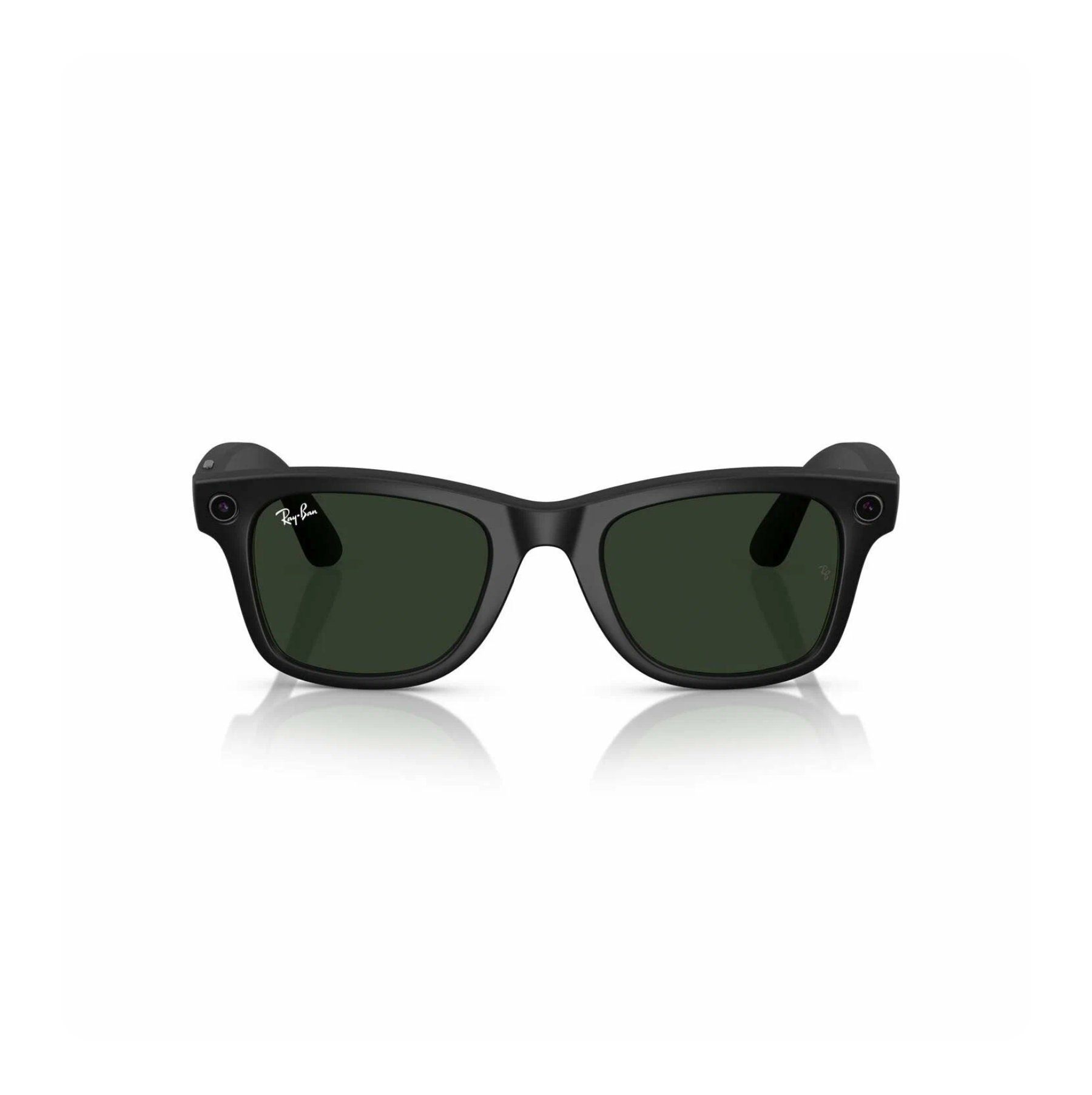 Умные очки RayBan Meta Wayfarer RW4008 Matte Black/Clear to Graphite Green Transitions (155-53 Size), картинка 1