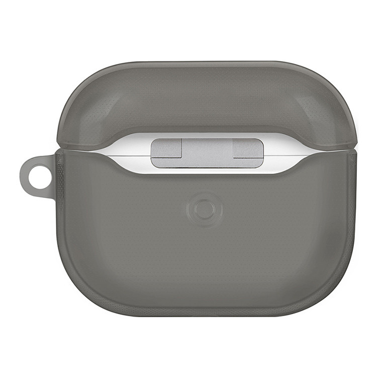 Чехол для AirPods 3 UNIQ Glase Glossy Smoke, картинка 2