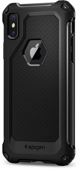 Чехол SGP iPhone X Rugged Armor Extra Black, картинка 2