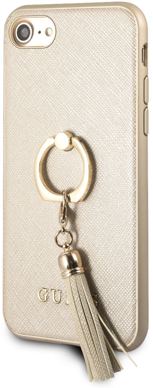Чехол GUESS iPhone 7/8 Saffiano Hard Ring Beige, слайд 2