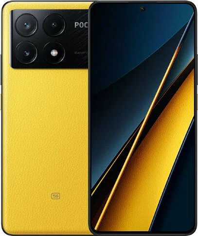 Смартфон Pocophone POCO X6 PRO 5G 12/512Gb Yellow EU, картинка 1